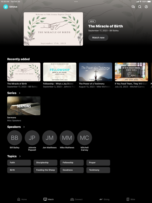 App screenshot