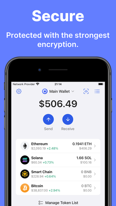 Gem Wallet - Crypto Bitcoin Screenshot