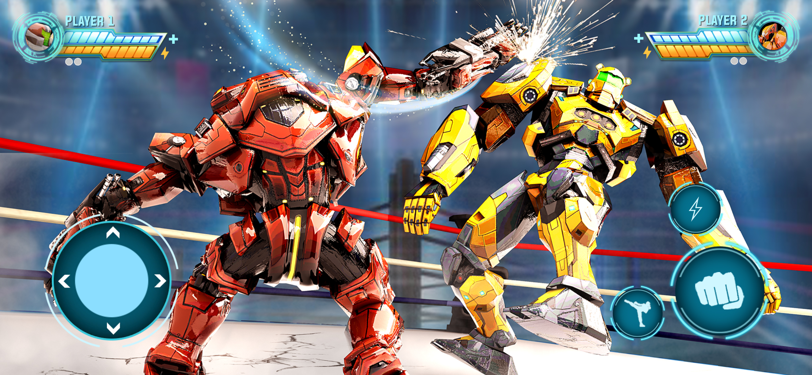 Kung Fu Karate Robot Games