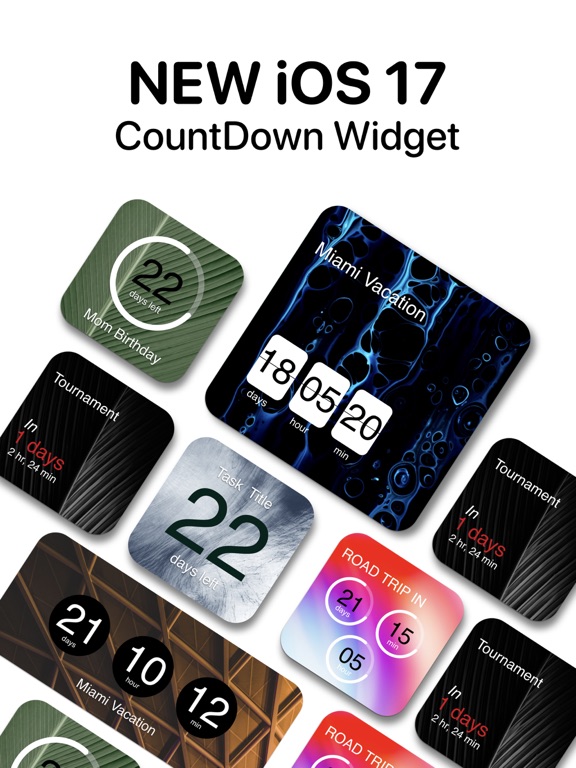 Screenshot #4 pour Countdown widget : Day Counter