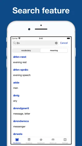 Game screenshot Anglo-Saxon Grammar, Exercise apk