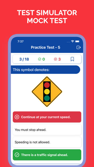 PennDOT PA DMV Permit Test Screenshot