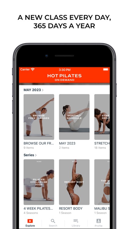 Hot Pilates On Demand