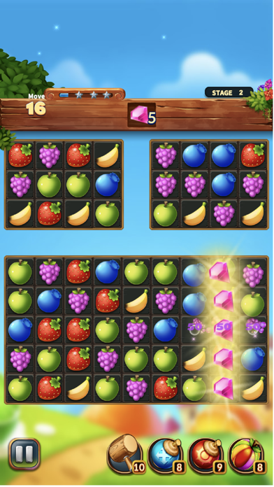 Fruits Fever - Match3 Screenshot