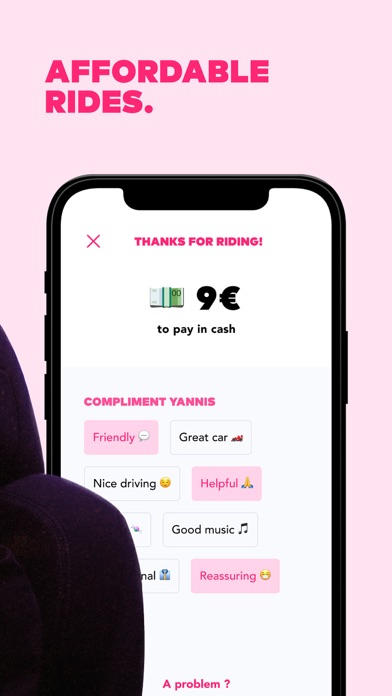 Heetch - Ride-hailing app Screenshot