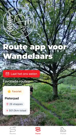 Game screenshot Lange Wandelroutes mod apk