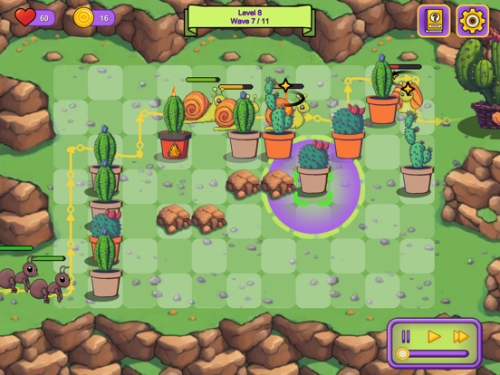 Screenshot #4 pour Défense Cactus: Invasion