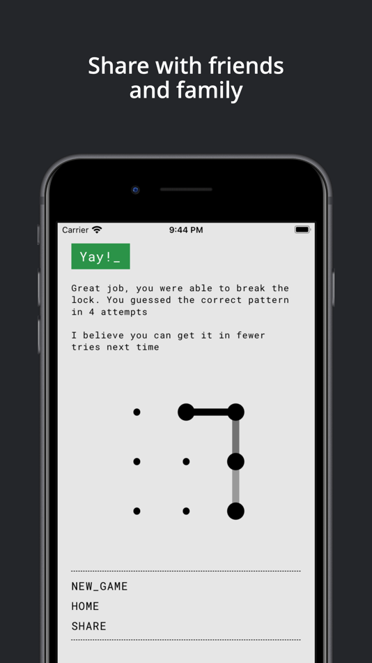 #3. Lock Breaker: Pattern Matching (iOS) By: Kanwar Abhijit Singh