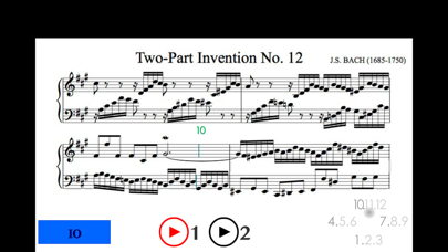 Read Bach Sheet Music Screenshot