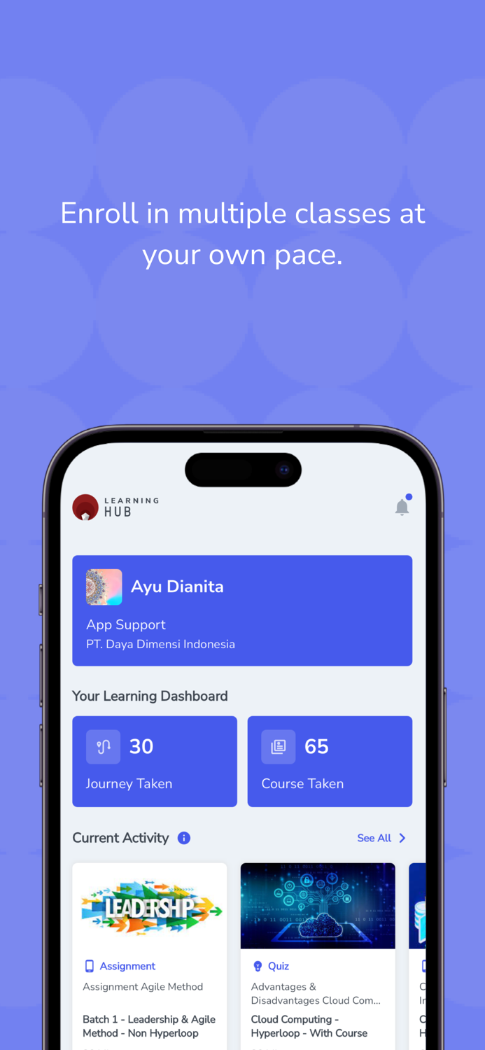 Learning Hub Mobile Apps