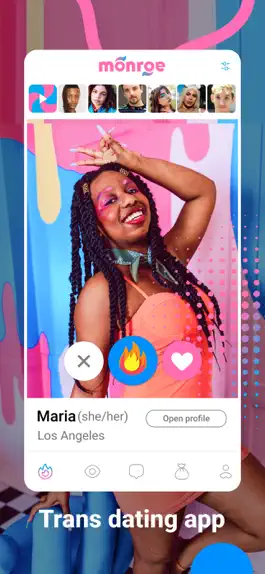 Game screenshot Monroe - transgender dating apk