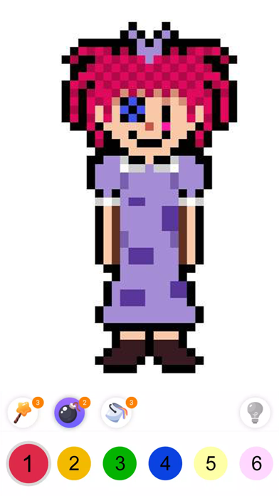 Circus Pixel Coloring Screenshot