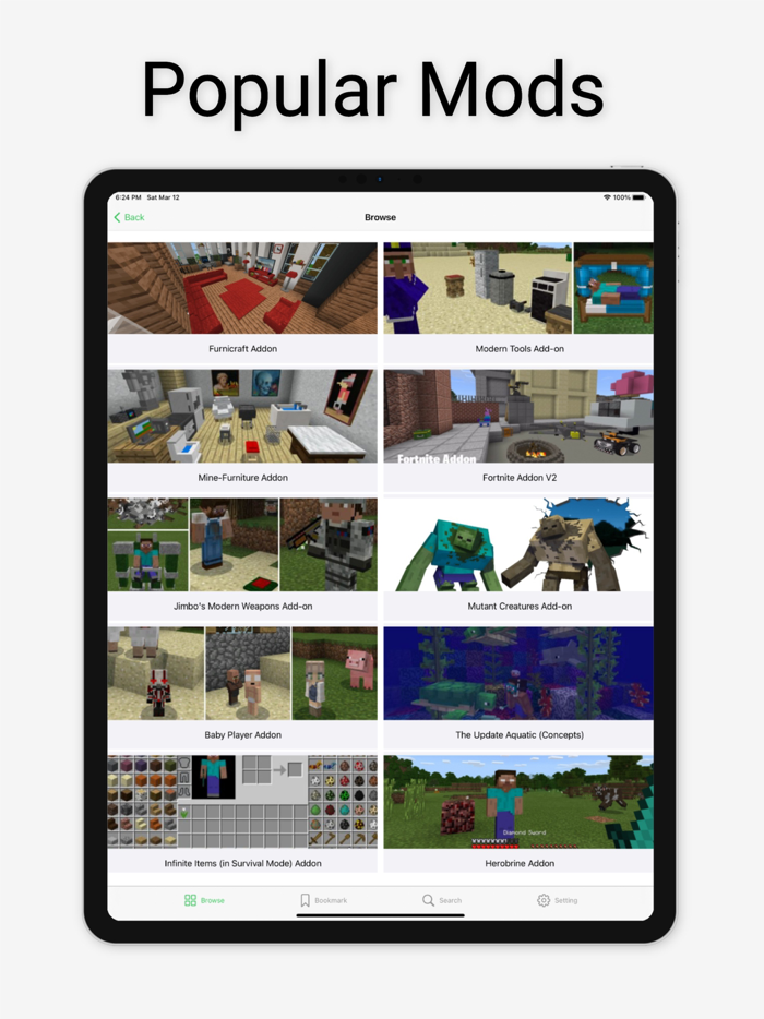 Mods for Minecraft PE