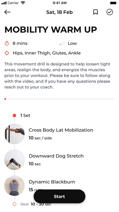 Fitara Fitness Screenshot