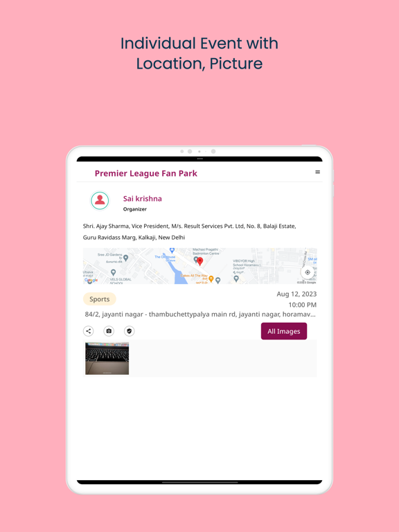 recquest iPad screenshot 5 - Social Networking app