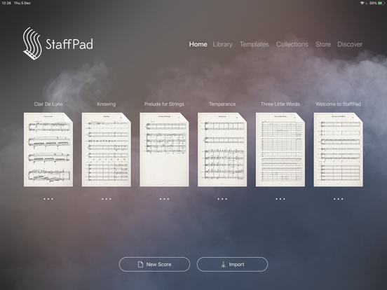 StaffPad iPad app afbeelding 1