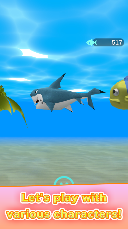 #5. Fish run game - RunRunFish (iOS) 由: 7COLORS GAME LIMITED LIABILITY CO.