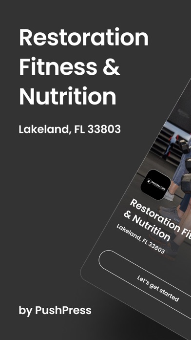 Restoration Fitness Lakeland Screenshot