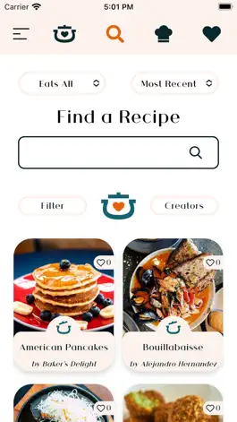 Game screenshot Mycookingfeed apk