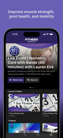 Game screenshot Fitness Integrated Science TV apk