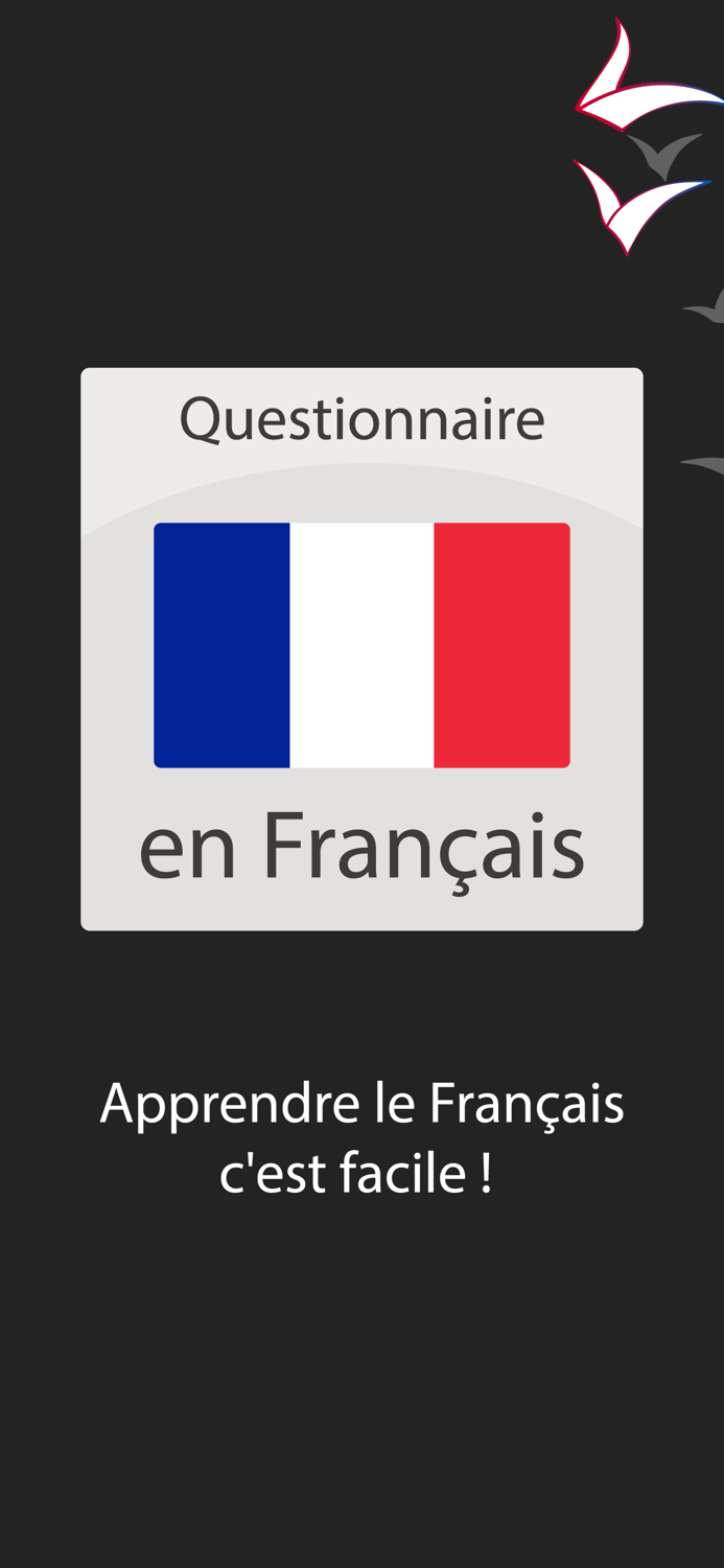 Test and Questionnaire in French