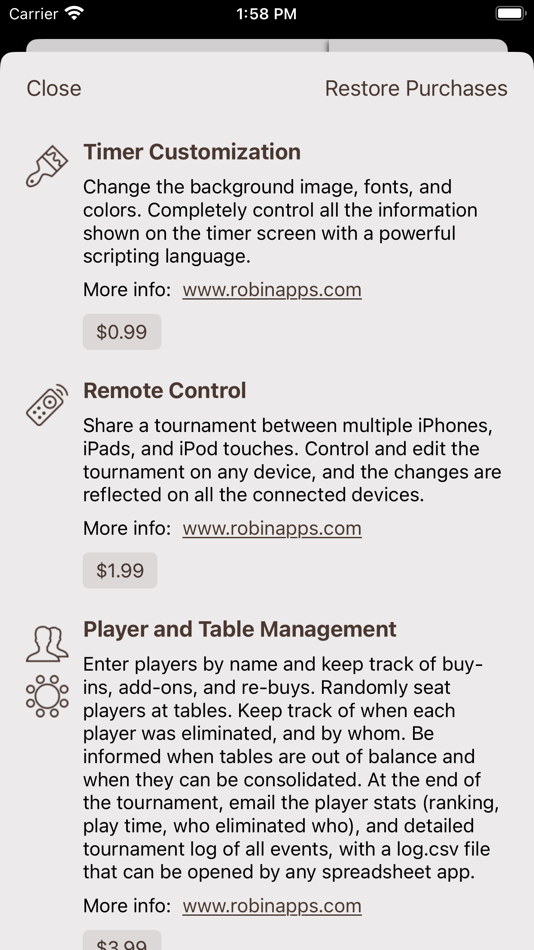 #4. Texas Holdem Poker Timer (iOS) 由: R. Booth