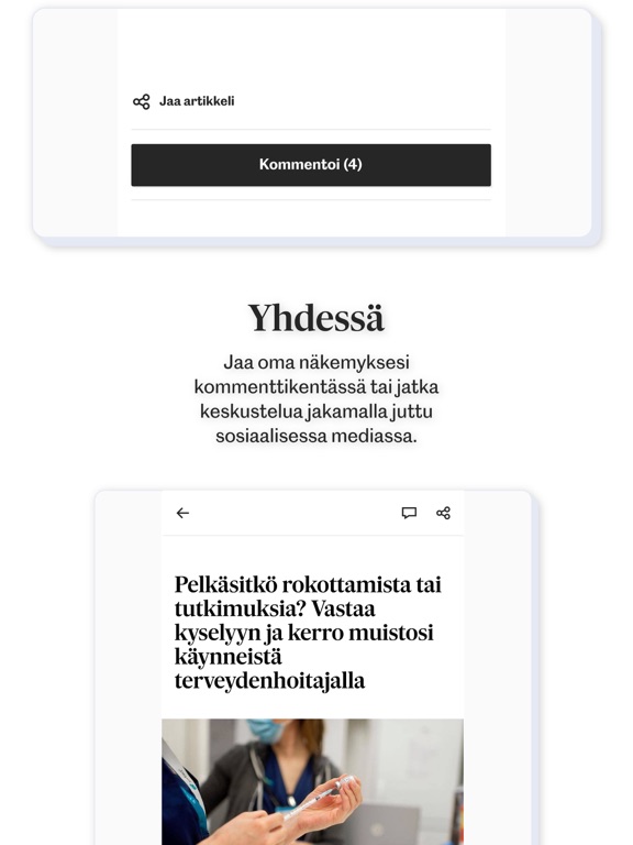 Screenshot #4 pour Iisalmen Sanomat