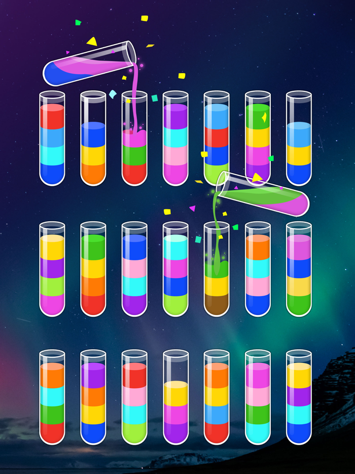 Color Flow - Water Sort Puzzle