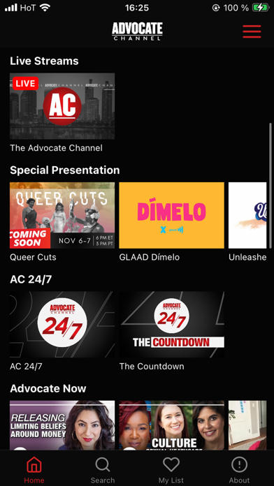 Advocate Channel Screenshot