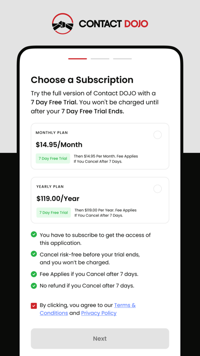 Contact DOJO iPhone screenshot 2 - Business app