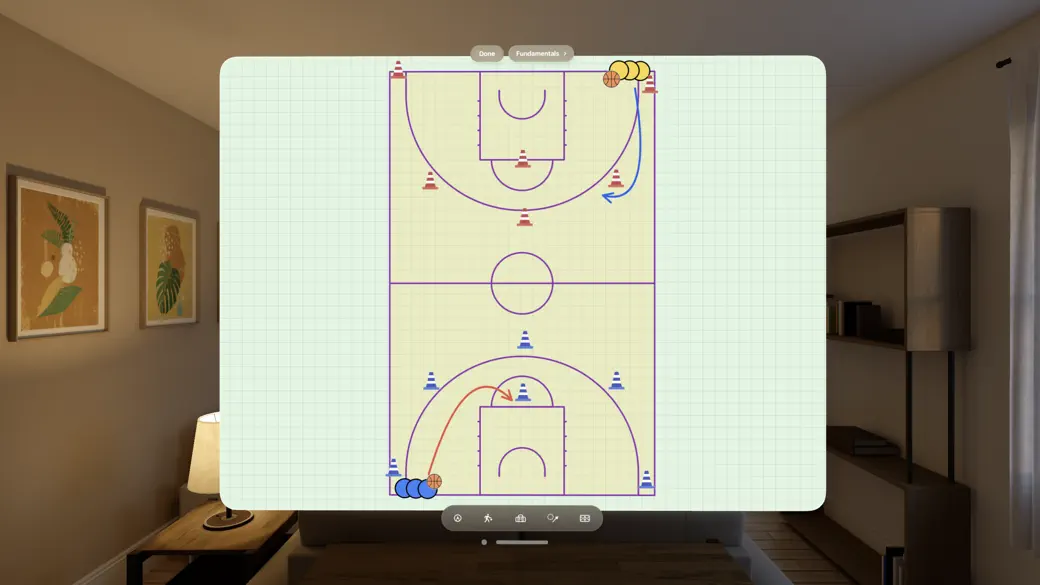 Coach Whiteboard: Basketball screenshot 2