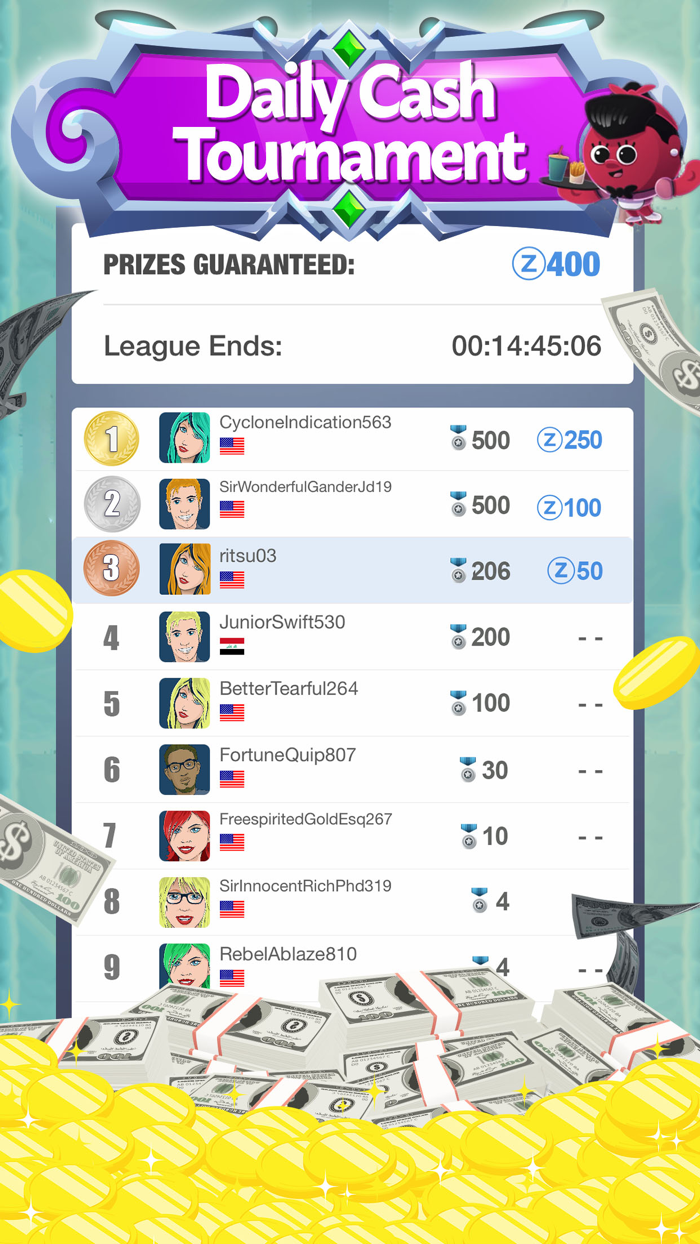 Canyon Crash Cash Tournament