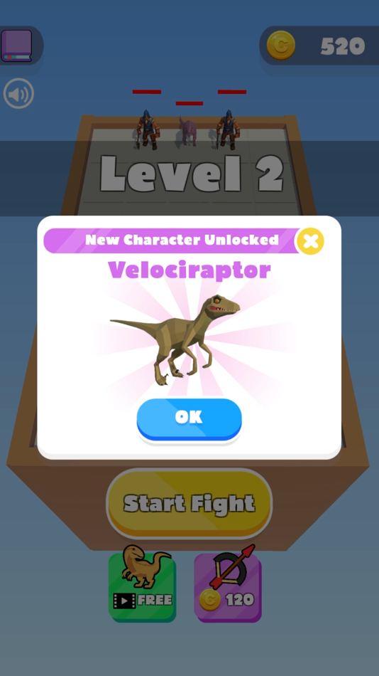 #6. Merge Dino Fighters (iOS) 由: Kwan Shum