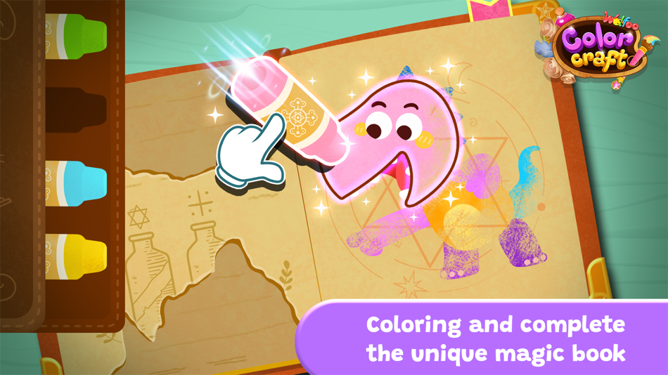 #5. Wolfoo Learn Craft: Color Shop (iOS) 由: WOLFOO LLC