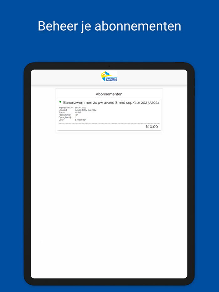 Zwembad de Krommerijn