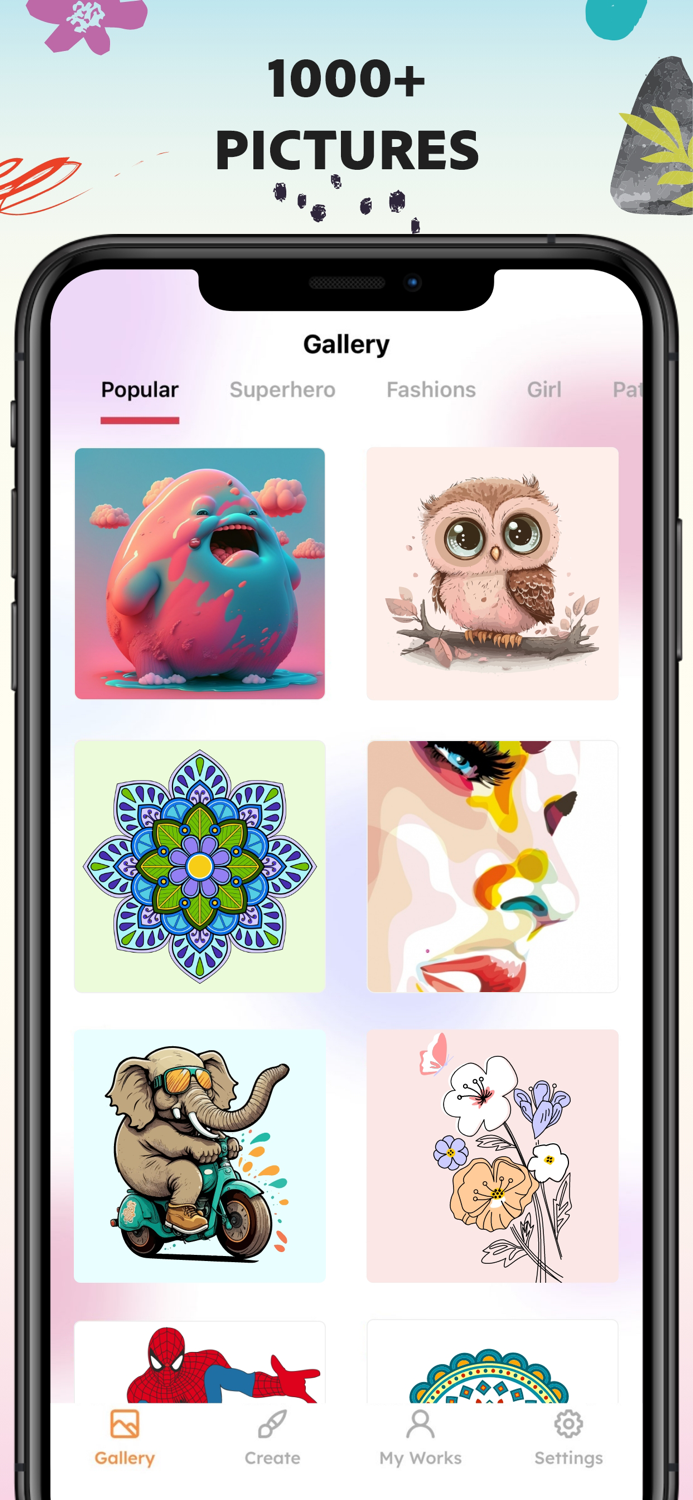 Colorist - Adult Coloring Book