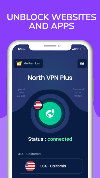 North Plus VPN - Unlimited VPN Screenshot