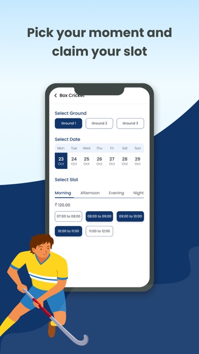 BookThePlay - Sports Booking Screenshot