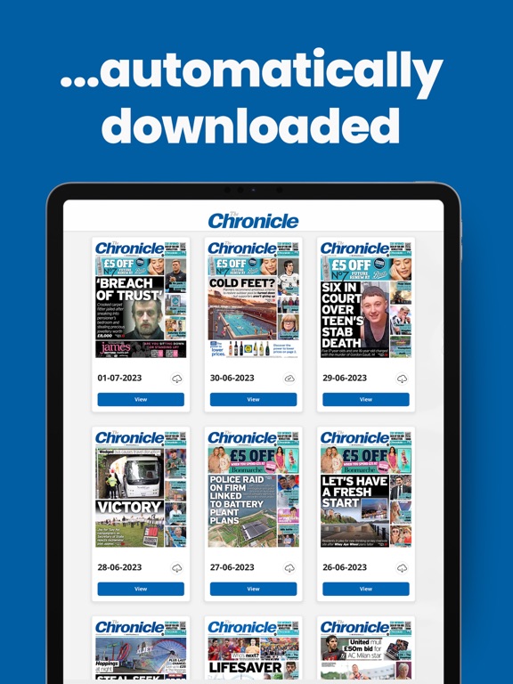 Screenshot #5 pour The Chronicle UK Newspaper