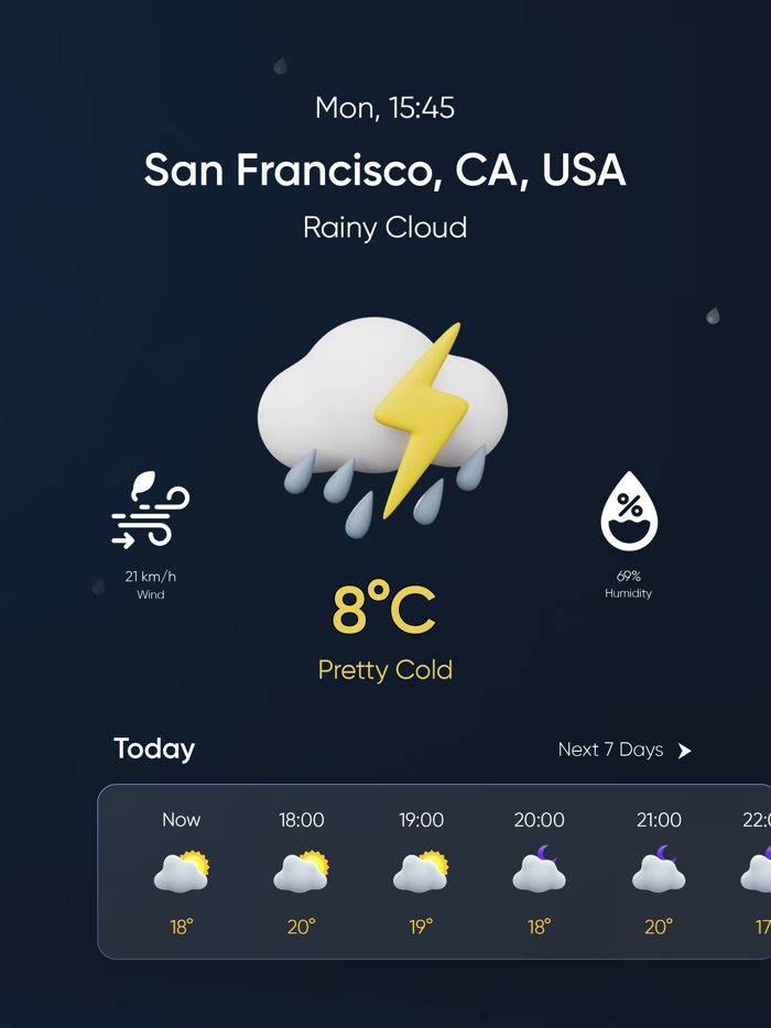 3D Earth and Weather