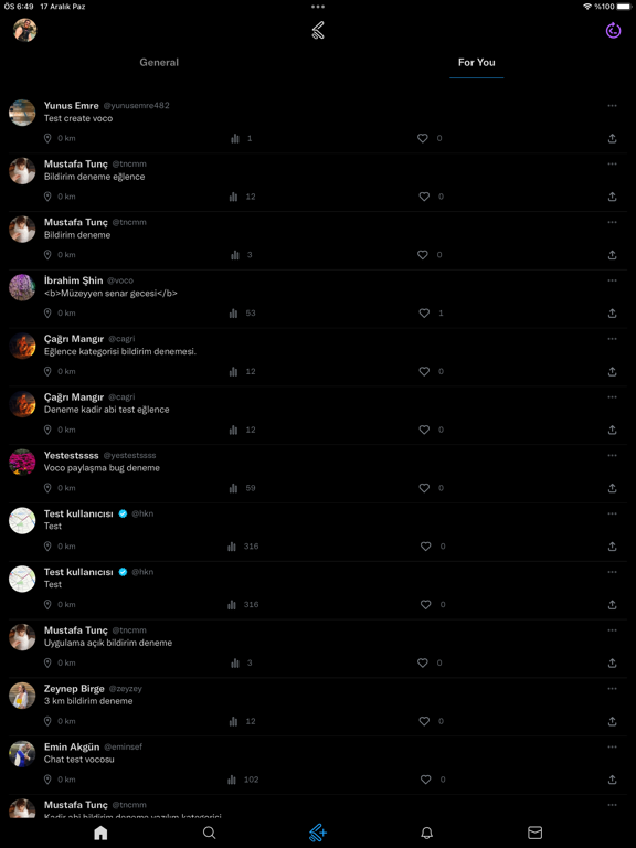 Screenshot #6 pour Voco - Sosyalleş, Tanış, Eğlen