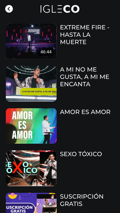 IGLESIA CRISTIANA DE COLOMBIA Screenshot
