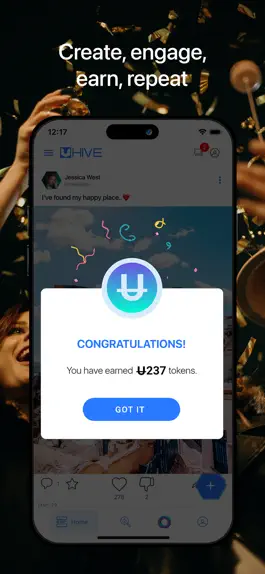 Game screenshot Uhive: Explore, Create, Earn apk