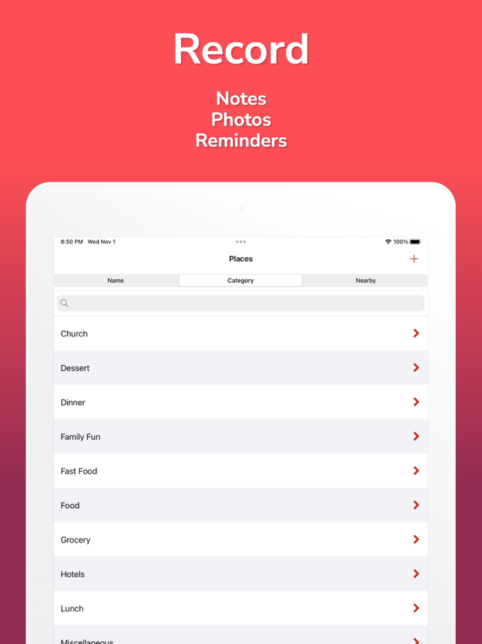 Faves - Mark Where Youve Been