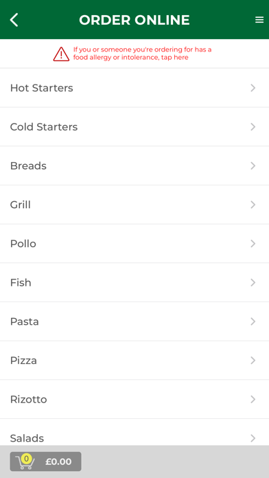 Pacinos Italian Screenshot