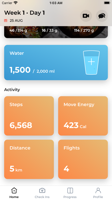 Organic Fitness Solutions Inc. Screenshot