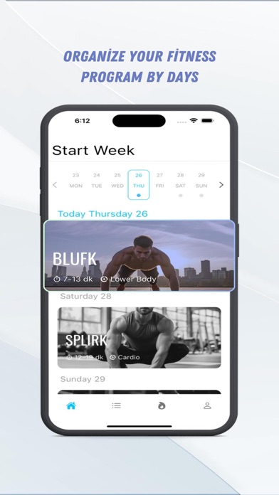 Home Fitness - Exercise Screenshot