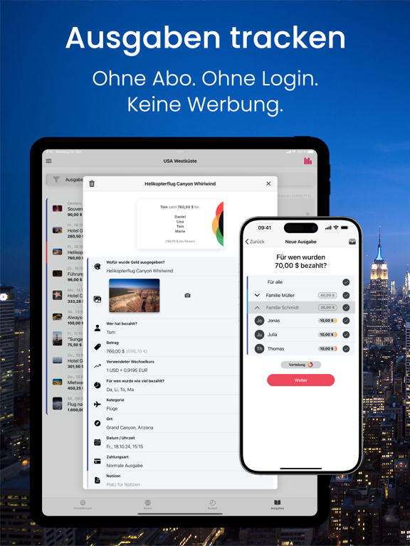 Screenshot #4 pour Cashinator – Ausgaben teilen