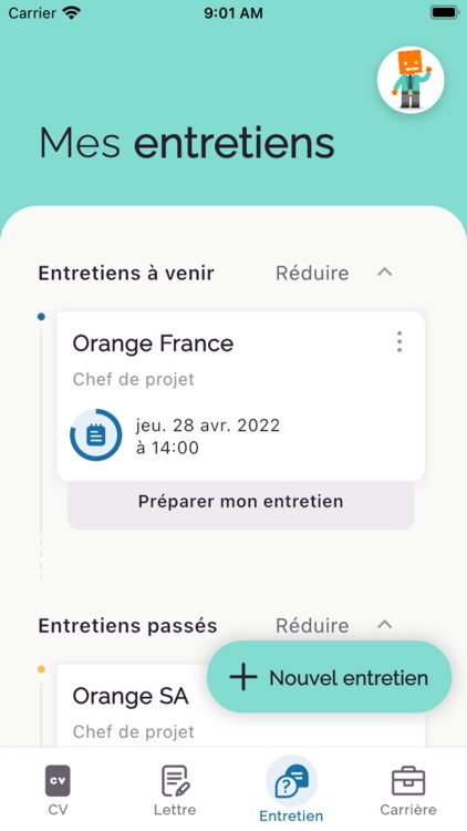 My Resume - CV et Lettre