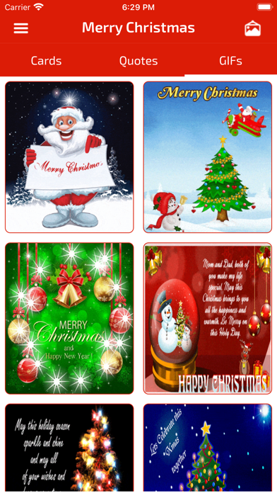 Screenshot #2 pour Christmas Wishes & Cards